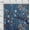 Blue, variant on oneOone Organic Cotton Voile Fabric Block & Geometric Ikat Decor Fabric Printed BTY 42 Inch Wide
