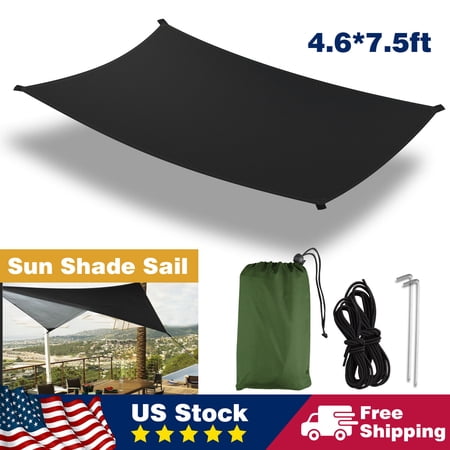 Innens Outdoor Sun Shade Sail Canopy Shelter Cover Patio Awning Garden Pool Rectangle