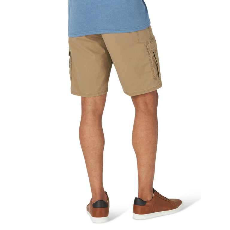 Wrangler Men s 10 Relaxed Fit Stretch Big Size Cargo Shorts Walmart