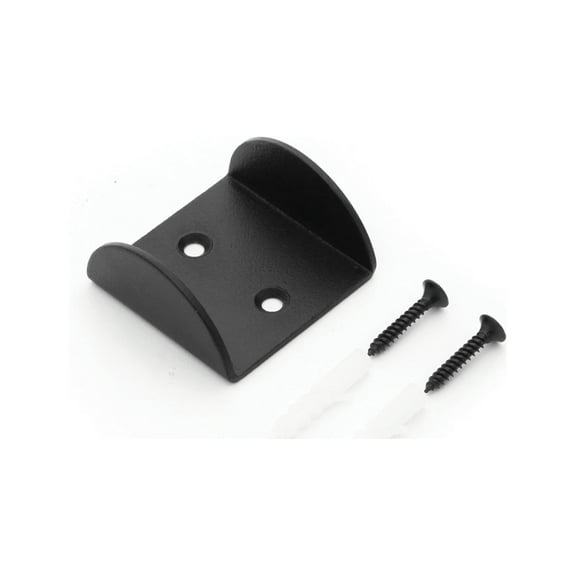 Miseno Mbdh1395 Barn Door Non Mortise Guide 1-3/8" - Black