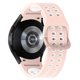 thumbnail image 4 of Adecuado para Samsung Galaxy Watch4 / Galaxy Watch4 Classic Smart Warch Pulsera de moda exquisita Pulsera de gel de sílice Correa deportiva de dos tonos, 4 of 4