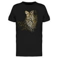 thumbnail image 1 of Leopard W/Angry Look. Portrait T-Shirt Men -Image by Shutterstock, Male XX-Large, 1 of 2