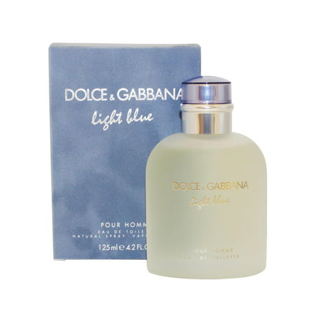 Dolce & Gabbana Light Blue Pour Homme Eau De Toilette Spray 4.2 Oz / 125 Ml for Men by Dolce & Gabbana