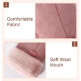 thumbnail image 5 of Guantes de mujer YONGSHENG Otoño Invierno Mitones cálidos peludos dedo completo, 5 of 5