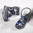 thumbnail image 3 of Boys Girls Warm Snow Boots Plush Lining Non-Slip Cold-Proof Cotton Boots Kids Winter Outdoor Sports Shoes (Toddler/Little Kid/Big Kid), 3 of 8