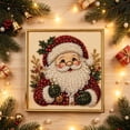 thumbnail image 6 of Diy Christmas Pearl Diamond Painting Art Kit With Frame,Christmas Santa Diamond Art Craft Set for Adults, Handmade Holiday Wall Decor, Beginner Painting Kit for Christmas Home Decoration, 6 of 6