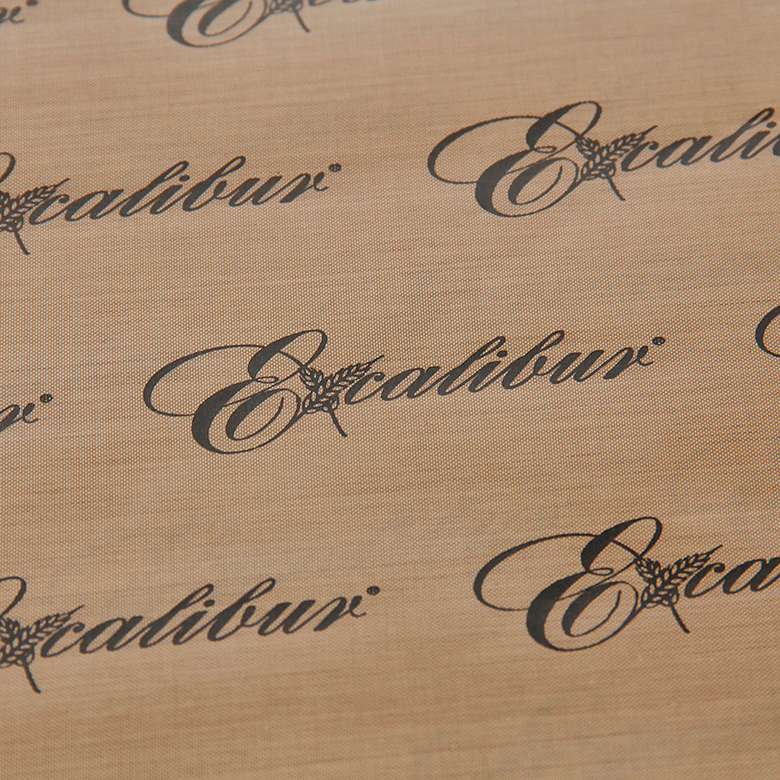 Excalibur ParaFlexx Premium Non-Stick Drying Sheet, 11" x 11", in Brown