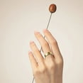 thumbnail image 1 of Anneau de sommeil, Calories de distance Calories Gold Smart Ring Health Tracker de longue durée Modes de sport de batterie de longue durée IP67 Résistant à l'eau pour la marche, 1 of 7
