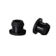 thumbnail image 2 of Black Solid Silicone Rubber Caps T Type Plug Cover Snap-on Gasket Blanking End Seal Stopper 25mm-14mm, 2 of 4