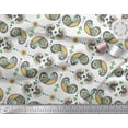 thumbnail image 2 of Soimoi Rayon Fabric Dot,Floral & Paisley Decor Fabric Printed Yard 56 Inch Wide, 2 of 3