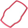 thumbnail image 1 of Moldura decorativa para cubierta de botón multimedia para interior de coche, color rojo, para E81, E87, F30, F31, F34, F32, F10 F11, 1 of 5