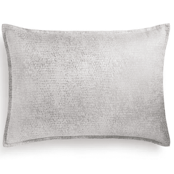 Hotel Collection Tessellate Sham, Standard, Light Gray