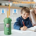 thumbnail image 4 of AFMAT Electric Pencil Sharpener, Fully Automatic Pencil Sharpener for Colored Pencils 7-11.5mm, Auto in & Out, Rechargeable Hands-Free Pencil Sharpener for Large Pencils, Green, 4 of 6