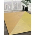 thumbnail image 3 of Ahgly Company Machine Washable Indoor Rectangle Transitional Bold Yellow Area Rugs, 2' x 4', 3 of 7