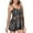 Leopard+Black, variant on Women's Adjustable Straps Mesh Tankini Swimsuit 2 piece Bathing Suits Plus Size Swimwear with Swim Shorts