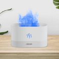thumbnail image 4 of Humidificador de aire portátil USB Flame Mist Maker Whisper Difusor Aceite esencial Sin agua Apagado automático para dormitorio Hogar Bebés Guardería Blanco, 4 of 7