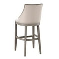 thumbnail image 5 of American Woodcrafters Keller 30" Solid Wood Bar Stool in Driftwood Gray, 5 of 9