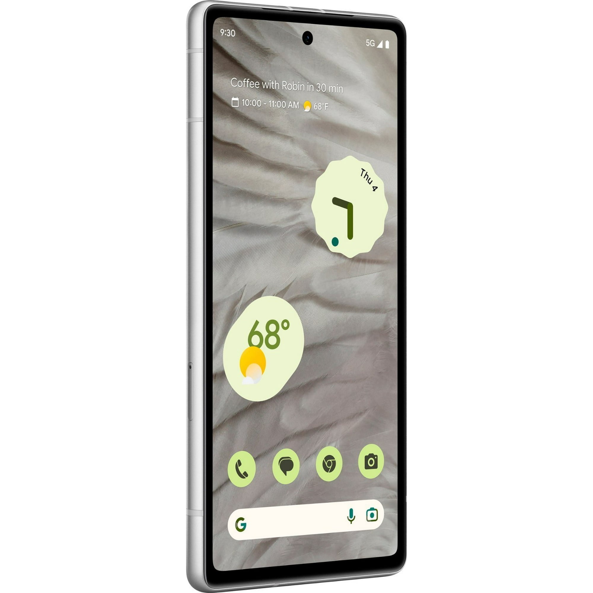 Restored Google Pixel 7a 5G, 128GB, Snow - Unlocked (Refurbished)