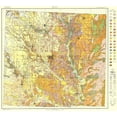 thumbnail image 2 of USDA 28x26 White Modern Wood Framed Museum Art Print Titled - Denton Texas Soil - USDA 1918, 2 of 4