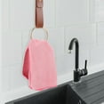 thumbnail image 4 of AURARMLET Towel Storage Organizer Towel Ring Round Corner 1Pack, 4 of 6