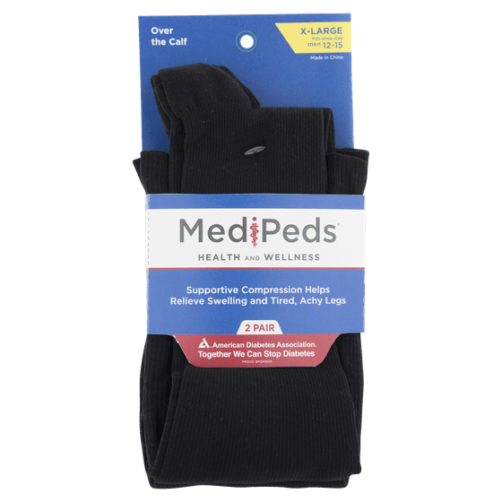 MediPeds - MediPeds Compression Over the Calf, 2-Pack - Walmart.com