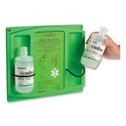Fend-all 16 Ounce Double Bottle Eyesaline Sterile Eye Wash Wall Station