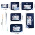thumbnail image 5 of MEGICOT 120pcs /72pcs /48pcs /36pcs /24pcs /12pcs Watercolor Pencils - Includes Colored Pencils, Watercolor Brush and Metal Box, Ideal for Kids Adult Coloring Books Art Pages Art Drawing, 5 of 7