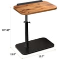 thumbnail image 4 of Adjustable Side Table, C Shaped End Table for Couch, 360° Swivel Small Side Table End Tables for Living Room, Bedroom, TV Tray Table for Couch, Side Tables for Small Spaces, 4 of 7