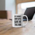 thumbnail image 5 of Funny Design Ceramic Coffee Mug, 11 oz, Perfect for Employee Gifts, 5 of 5