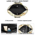 thumbnail image 3 of Sunflower Women's Large Weekend Travel Bag Moving Canvas Handbag Thick Double Layer Beach Weekend Travel Unisex Hospital Maternity Delivery with Toiletry Waterproof, 3 of 5