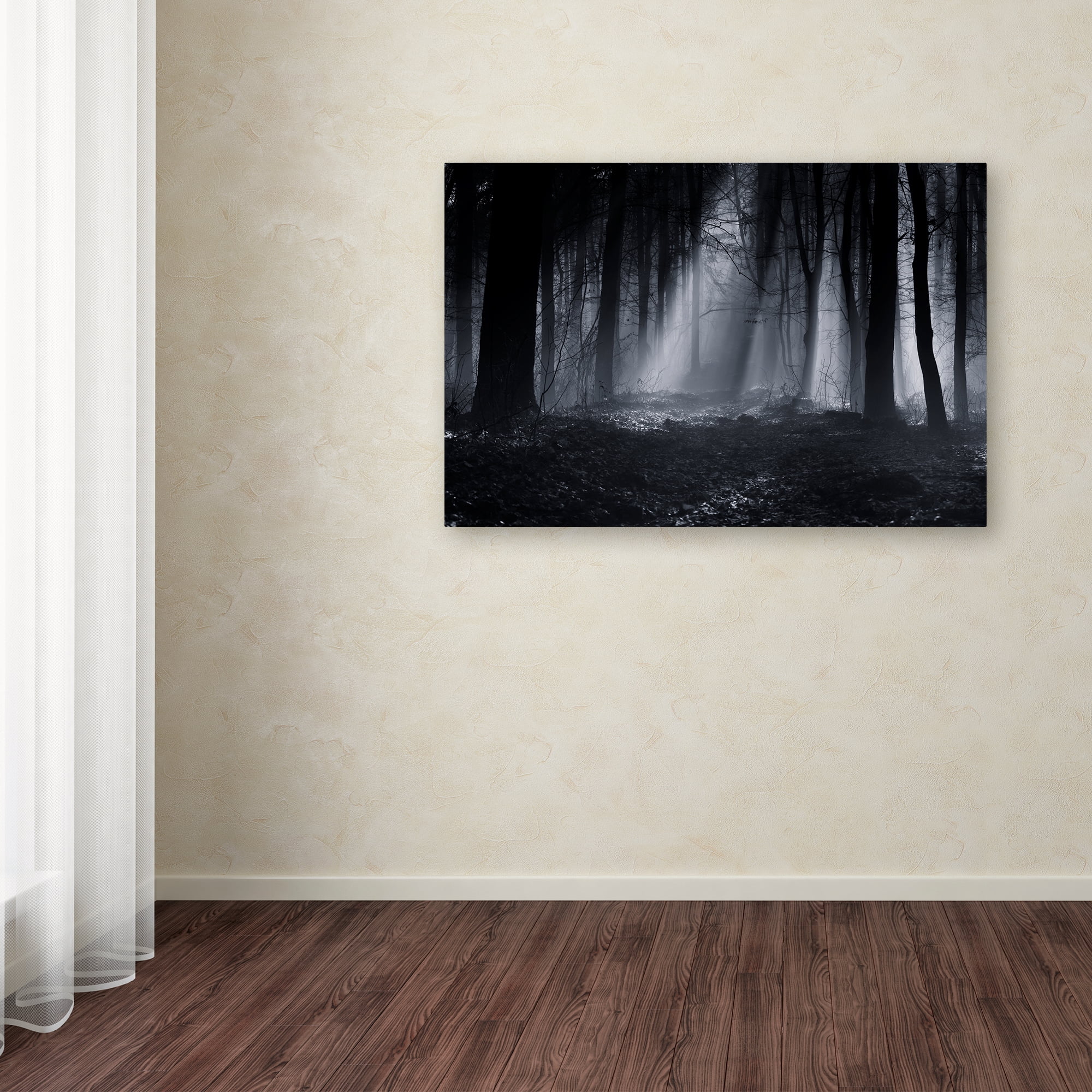 Julien Oncete 'Capela Forest' Canvas Art