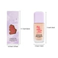 thumbnail image 3 of Waterproof Foundation, Foundation Full Coverage, Cover Fine Lines and Imperfections, Liquid Foundation, Makeup Foundation Creates Flawless Creamy Skin and Evens Skin Tone, Longwear Transfer, 3 of 5