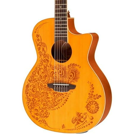 Henna Oasis Acoustic Guitar