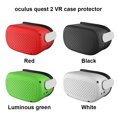 thumbnail image 2 of Silicone VR Auricular Cubierta Anti-Scray Auriculares Protector Flexible Almacenamiento Shell Gamers Regalos Reemplazo para Oculus Quest 2 Negro Speravity EL005809-01, 2 of 7