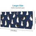thumbnail image 3 of Cute Penguin Gaming Mouse Pad Penguins Large Mouse Pad (31.5x11.8 Inch) Non-Slip Rubber Base Large Desk Mat Desk Protector for Home Office Gaming Work, 3 of 6