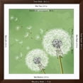 thumbnail image 5 of Art.com Vintage Floral Background With Dandelion Art Print by silvionka, Brown Frame Wall Art, 38" x 38", 5 of 5