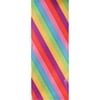 Lion 942701 1. 5 inch Wired Edge Asymmetrical Stripe Ribbon - 25 Yards, Rainbow - No. 9