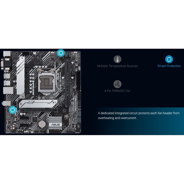 Asus Prime H510M-A/CSM Desktop Motherboard - Intel Chipset