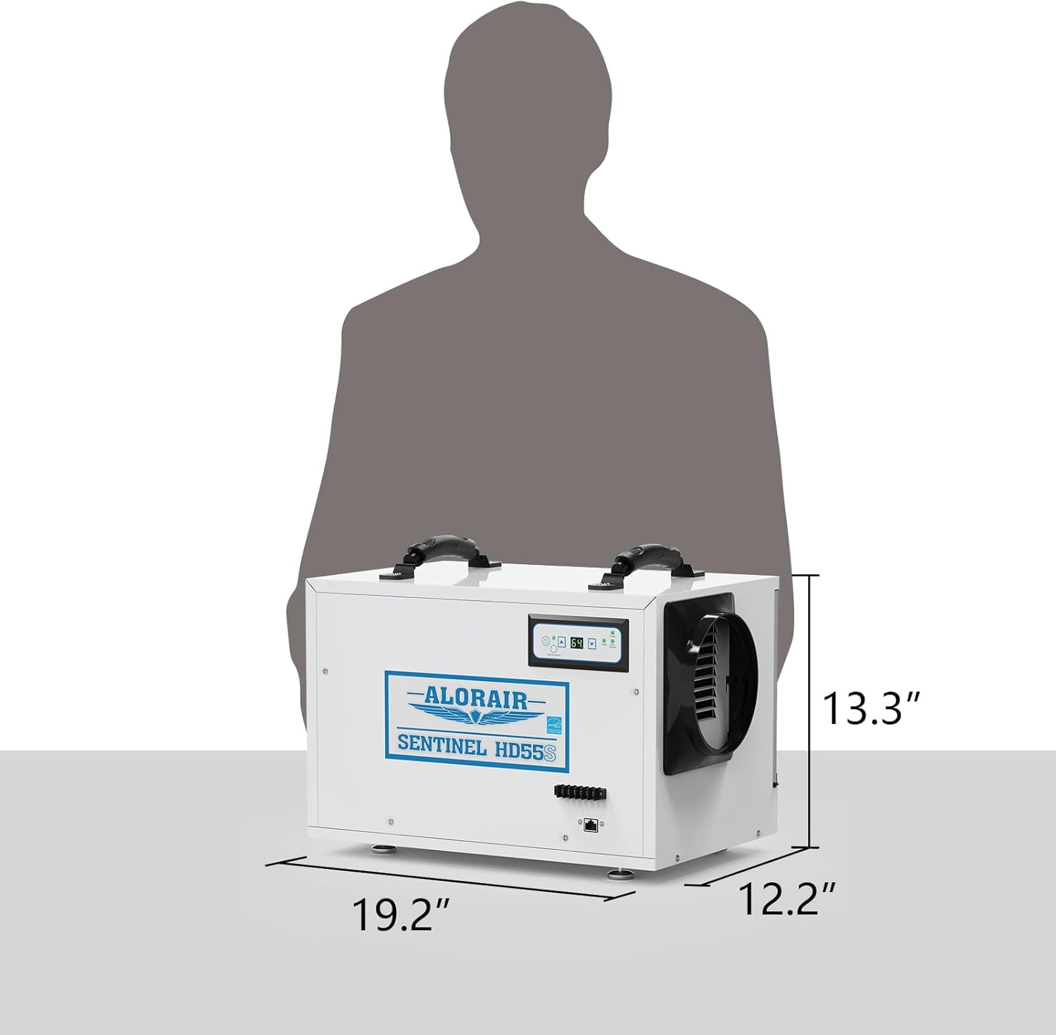 ALORAIR Crawl Space Dehumidifiers 120 PPD Moisture Removal, Crawlspace Dehumidifiers Commercial Dehumidifier for Basement, Auto Defrost, cETL Listed , up to 1,300 sq.ft