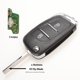 thumbnail image 3 of Jingyuqin 433Mhz ASK/FSK Flip Control remoto llave ID46 para Peugeot 207 Partner Citroen C2 C3 C4 C5 Berlingo Picasso CE0523 CE0536 fob, 3 of 5
