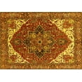 thumbnail image 1 of Ahgly Company Indoor Rectangle Persian Yellow Traditional Area Rugs, 3' x 5', 1 of 4