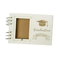 thumbnail image 2 of yuksok Graduation Wooden Guest Book Decorative Sign in Book for College High School 30 pages, 2 of 9