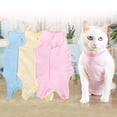 thumbnail image 1 of Cheers Pet Cat Recovery Weaning Suit Breathable Elastic Vest Wound Protection Clothes, 1 of 2