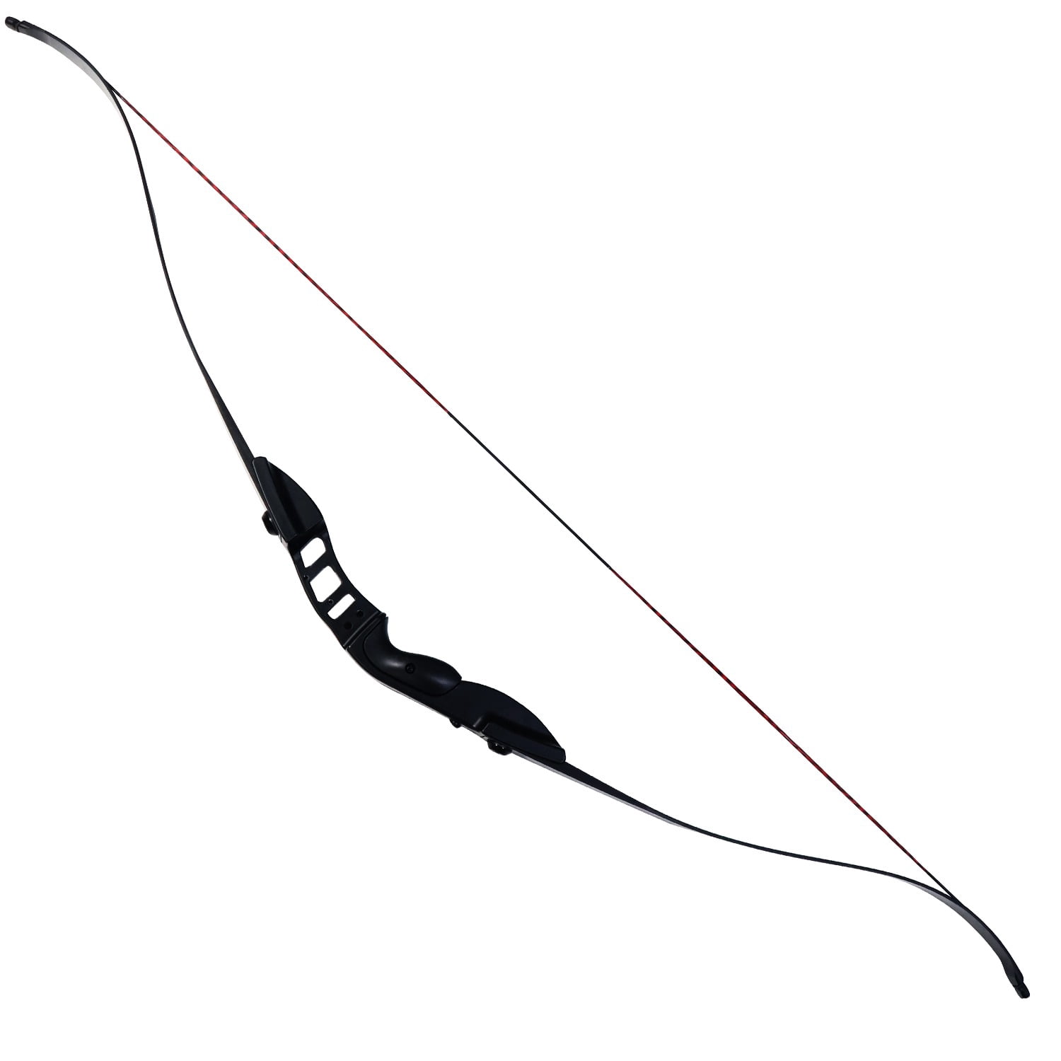 Piaoyu Archery 54" Takedown Recurve Bow and Arrows Set Hunting Longbow Metal Riser Right Hand 40 Lbs Package Kit with Accessories for Shooting Practice