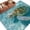 Green, variant on Ocean Sea Turtle Washable Small Entryway Area Rugs 2'x3', Coastal Animals Tropical Nautical Low Pile Throw Rug Non-Slip Sturdy Edge Binding Carpet for Front Door Floor Room Entry