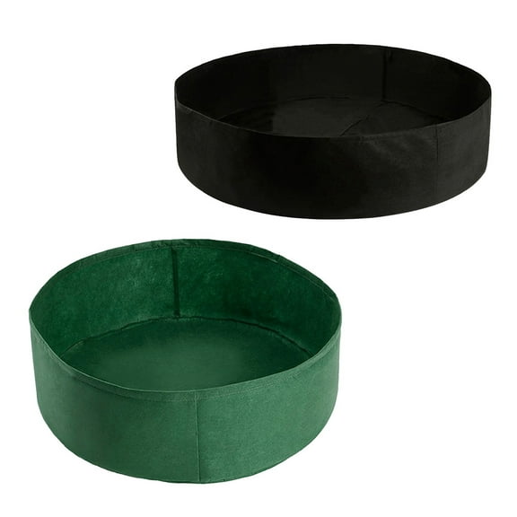 FUTUREORYY Felt Planting Bucket Round Shape For Gardening 1Set