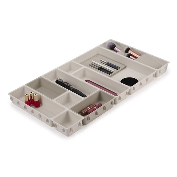 Joseph Joseph Viva 12-piece Modular Makeup Organizer Set