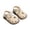 White, variant on NOKIO Baby Girl Closed Toe Sandals Baby Girl Boho Sandals Girls' Slip-On Sandals Summer New Solid Color Soft Bottom Lightweight Breathable Non Slip Children's Cute Beach Sandals