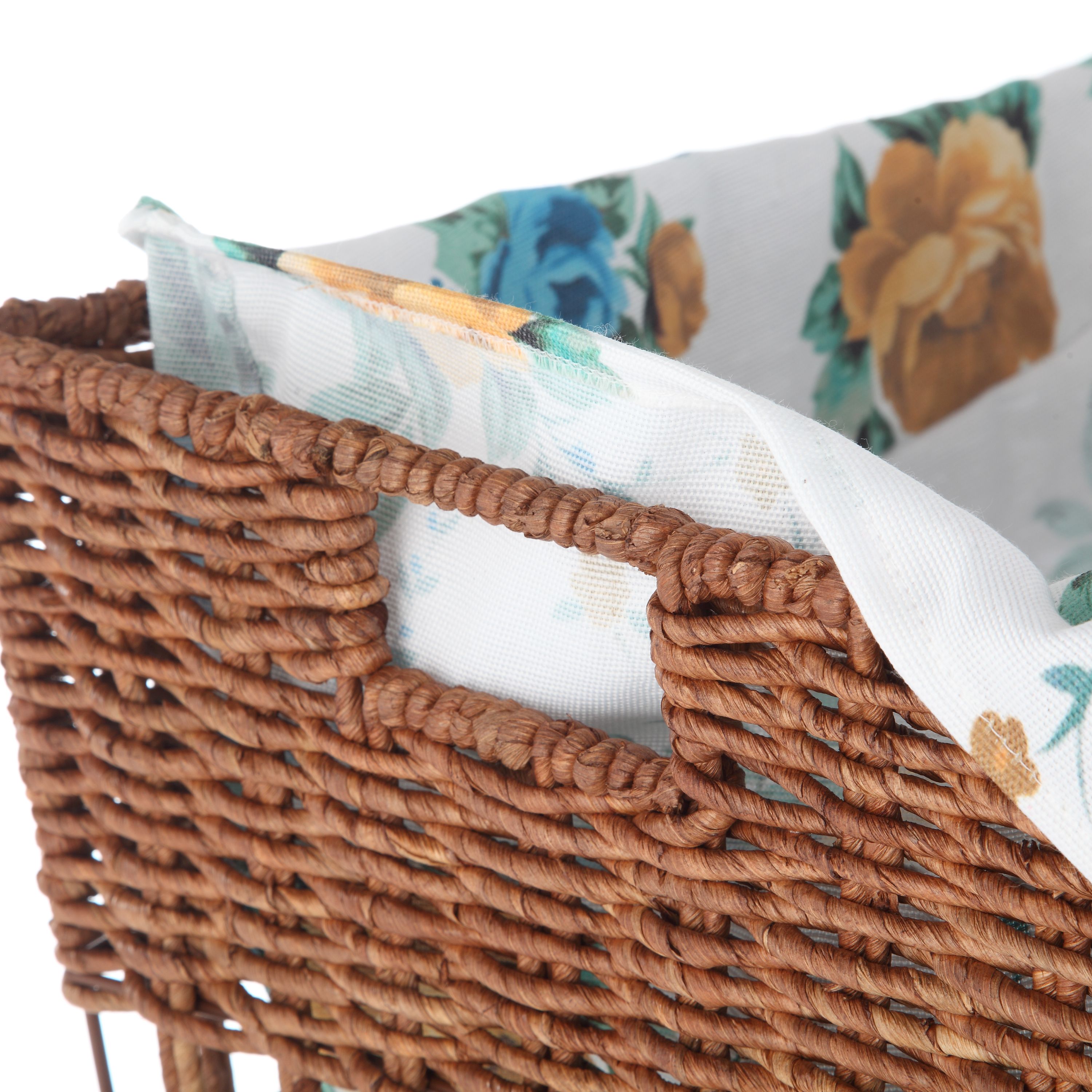 The Pioneer Woman Rose Shadow Maize Laundry Hamper - image 4 of 6