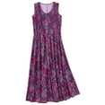 thumbnail image 6 of Woman Within Plus Size Pintucked Sleeveless Dress, 6 of 6